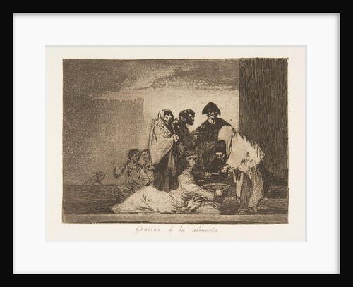 Plate 51 from 'The Disasters of War': 'Th…, 1811-12 by Francisco Goya