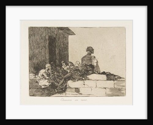 Plate 54 from 'The Disasters of War': 'Ap…, 1811-12 by Francisco Goya