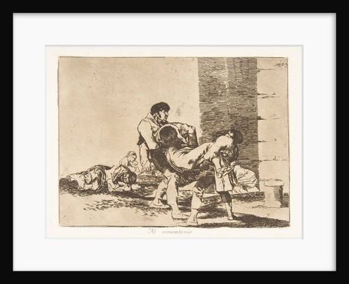 Plate 56 from 'The Disasters of War': 'To…, 1811-12 by Francisco Goya
