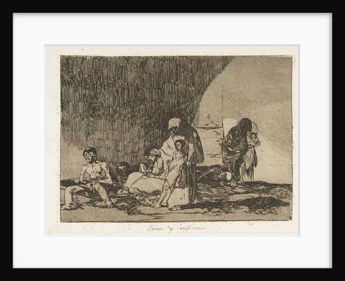 Plate 57 from 'The Disasters of War': 'Th…, 1811-12 by Francisco Goya
