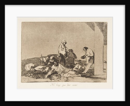 Plate 58 from 'The Disasters of War': 'It…, 1811-12 by Francisco Goya