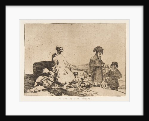 Plate 61 from 'The Disasters of War': 'Pe…, 1811-12 by Francisco Goya