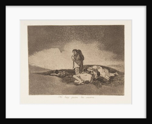 Plate 60 from 'The Disasters of War': 'Th…, 1811-12 by Francisco Goya