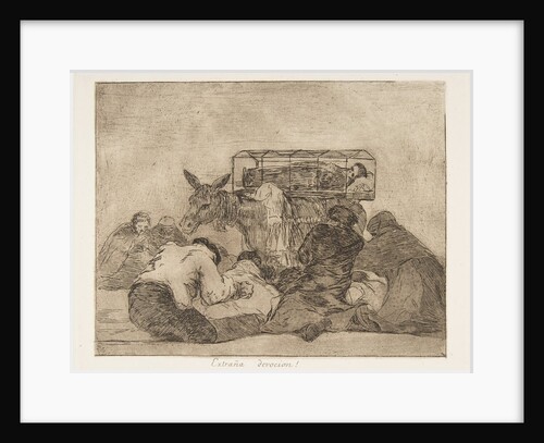 Plate 66 from 'The Disasters of War' by Francisco Goya