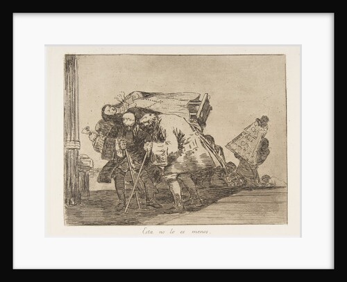 Plate 67 from 'The Disasters of War' by Francisco Goya