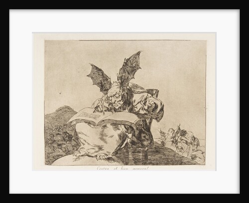 Plate 71 from 'The Disasters of War' by Francisco Goya
