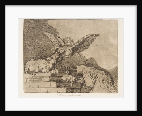 Plate 73 from 'The Disasters of War' by Francisco Goya