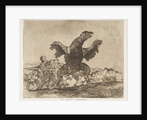 Plate 76 from 'The Disasters of War' by Francisco Goya