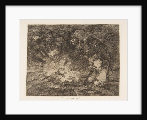Plate 80 from 'The Disasters of War': 'Wil…, 1810-20, published 1863 by Francisco Goya