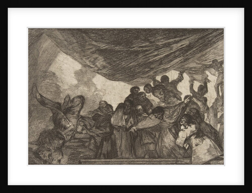 Plate 15 from the 'Disparates': Clear Folly, ca. 1816-23 by Francisco Goya