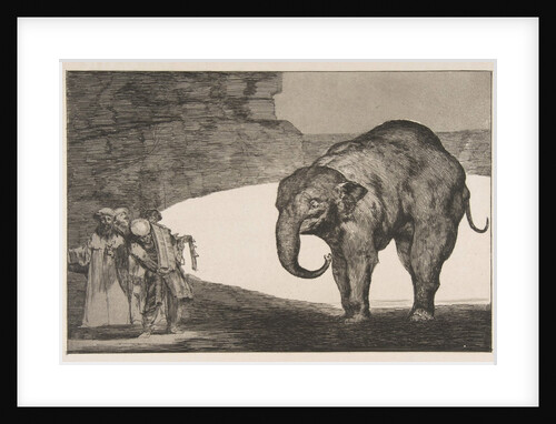 Plate C from the 'Disparates': Animal Folly, ca. 1816-23 by Francisco Goya