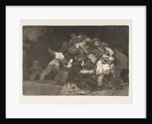 Plate 9 from the 'Disparates':General folly, ca. 1816-23 by Francisco Goya