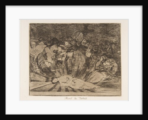 Plate 79 from 'The Disasters of War' by Francisco Goya