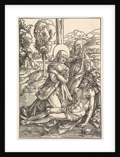 Lamentation for Christ, 1510 by Hans Baldung