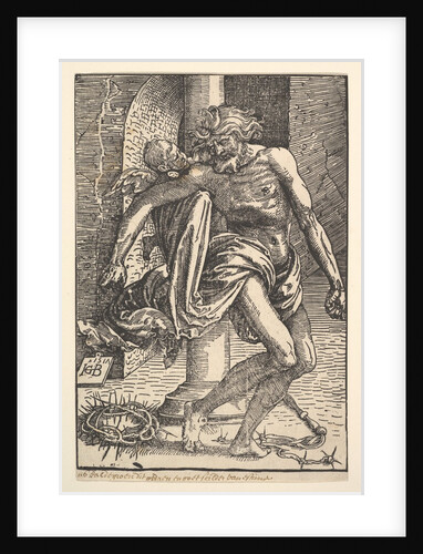 Christ with the Instruments of Torture Supported by a Little Angel, 1517 by Hans Baldung