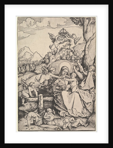 The Virgin and Child with Eight Angels in a Landscape, 1511 by Hans Baldung