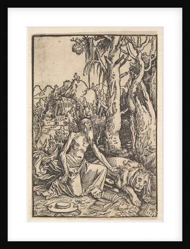 St. Jerome in the Desert, 1511 by Hans Baldung