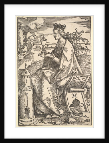 St. Barbara, ca. 1505 by Hans Baldung