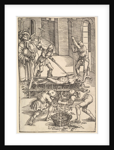 Martyrdom of St. Lawrence, ca. 1505 by Hans Baldung