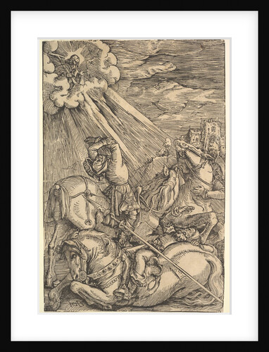 Conversion of Paul, ca. 1514 by Hans Baldung