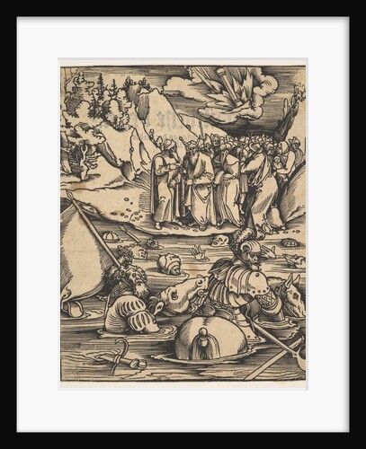 The Egyptians Crossing the Red Sea, from Das Buch Granatapfel, 1511 by Hans Baldung
