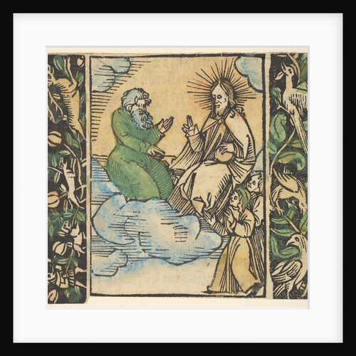 Illustration from Beschlossen Gart des Rosenkranz Mariae by Hans Baldung