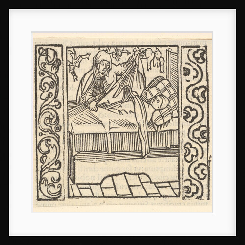 Caring for the Dead, illustration from Speculum Passionis, 1507, 1507 by Hans Baldung