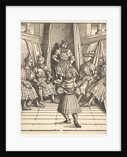 Illustration from The White King, 15th-16th Century by Hans Burgkmair