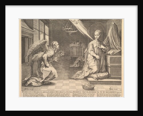 The Annunciation, before 1652 by Claes Jansz Visscher