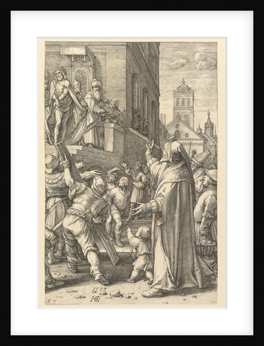 Ecce Homo, from The Passion of Christ, 1597 by Hendrik Goltzius
