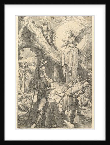 The Resurrection, from The Passion of Christ, 1596 by Hendrik Goltzius