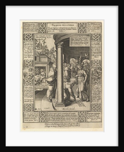 Remissio Peccatorum, from the Allegories on the Christian Creed, 1598 by Hendrik Goltzius