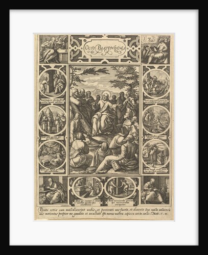 The Eight Beatitudes, ca. 1578 by Hendrik Goltzius