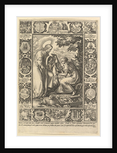 Exemplar Virtutum, from the Allegorical Scenes from the Life of Christ by Hendrik Goltzius