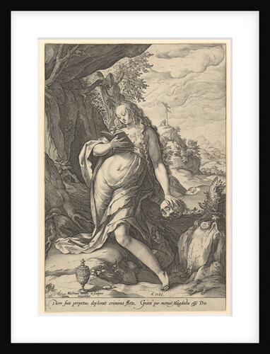 St. Mary Magdalen Penitent, 1585 by Hendrik Goltzius