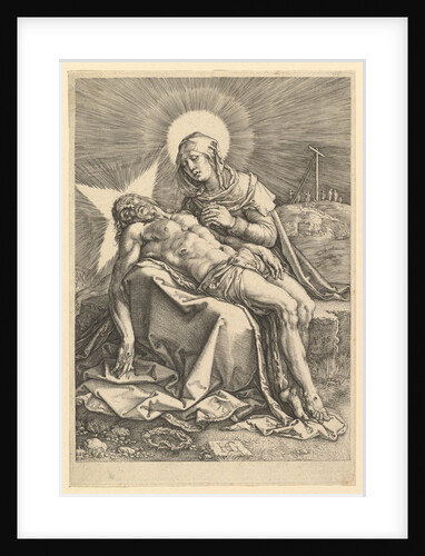 Pietà, 1596 by Hendrik Goltzius