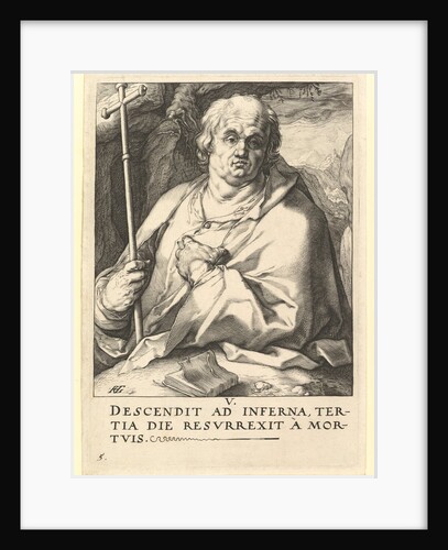 St. Philip, from Christ, the Apostles and St. Paul with the Creed, ca.1589 by Hendrik Goltzius