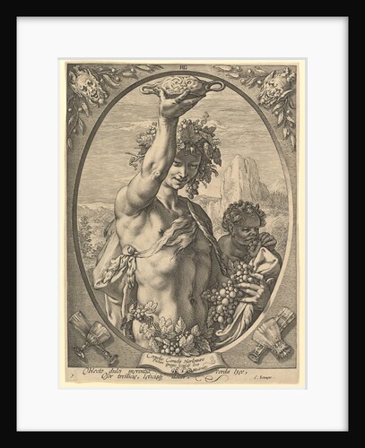 Bacchus by Hendrik Goltzius