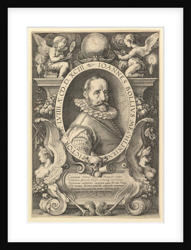 Hans Bol, 1593 by Hendrik Goltzius