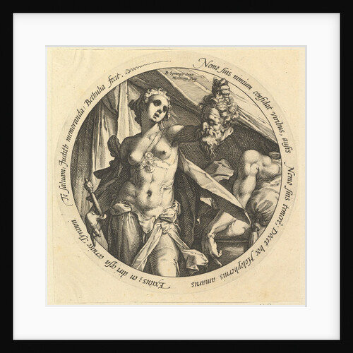 Judith with the Head of Holofernes, ca. 1585 by Hendrik Goltzius