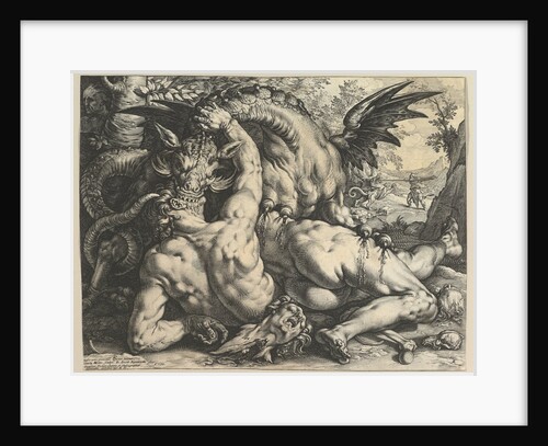 The Dragon Devouring the Companions of Cadmus, 1588 by Hendrik Goltzius