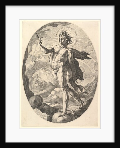 Apollo, 1588 by Hendrik Goltzius