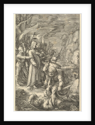 The Betrayal of Christ, from The Passion of Christ, 1598 by Hendrik Goltzius