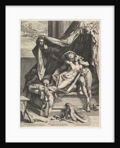 Mars and Venus, 1588 by Hendrik Goltzius