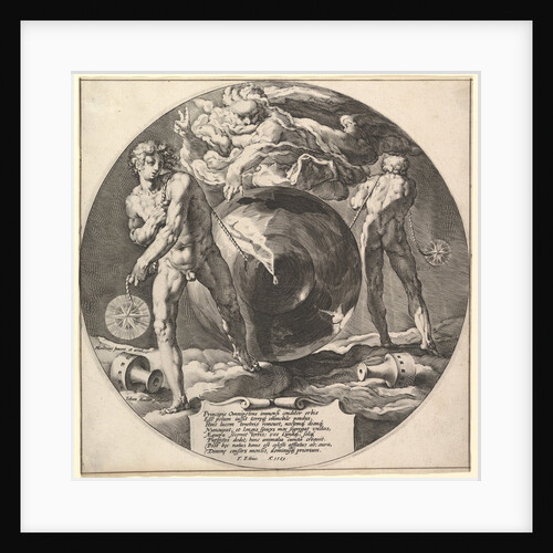 Title: Creation of the World, ca. 1592 by Jan Muller