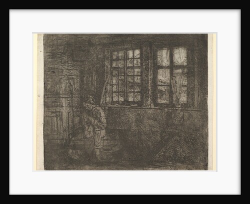 The Dressmaker, ca. 1863 by Henri Jean Augustin de Braekeleer