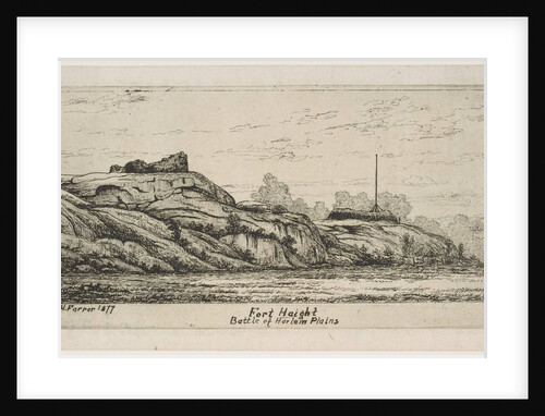 Fort Haight/ Battle of Harlem Plains, 1877 by Henry Farrer