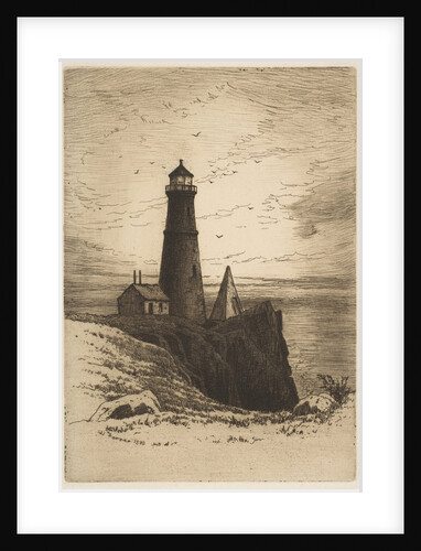Lighthouse, 1880 by Henry Farrer
