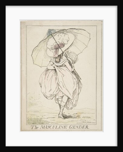 The Masculine Gender, February 2, 1787 by Henry Kingsbury (attributed to)