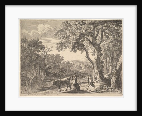 Mercury Turning Battus to Stone by Herman van Swanevelt